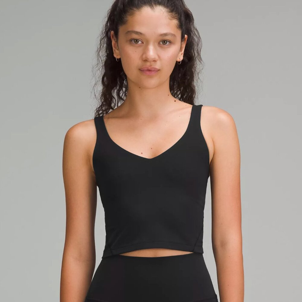 lululemon Align™ Tank Top Light Support, A/B Cup - Size 12 Black